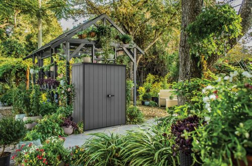 Keter Cortina Alto kerti láda, grafit