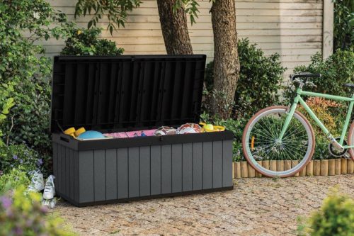 Keter Darwin 380L szürke kerti láda