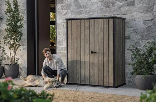 Zahradní box Keter Signature 1400 l Ashwood