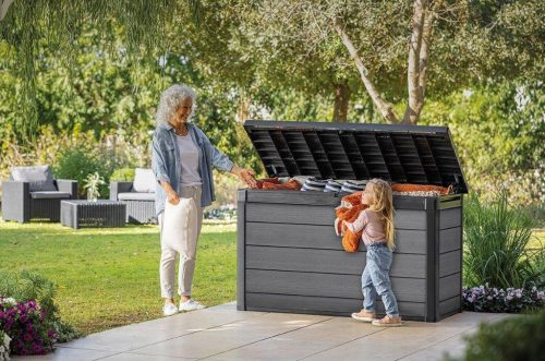 Kerti tárolóláda Keter Cortina 757 L ,szürke