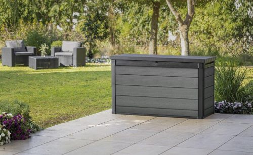 Kerti tárolóláda Keter Cortina 757 L ,szürke