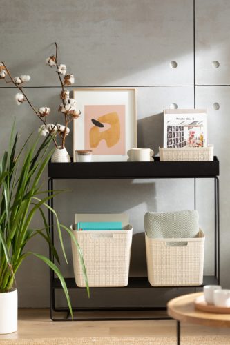 Curver Jute S doboz 5L bézs