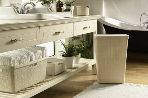 Curver Jute doboz kerek 2L bézs