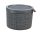Curver Jute doboz kerek 2L szürke