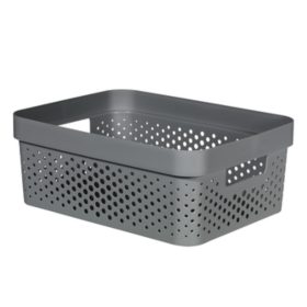 Curver Infinity Dots doboz 11L szürke