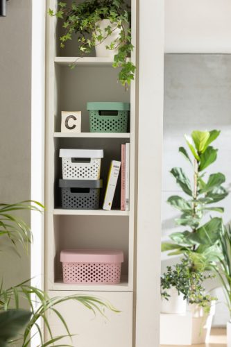 Curver Infinity Dots doboz 4,5L fehér