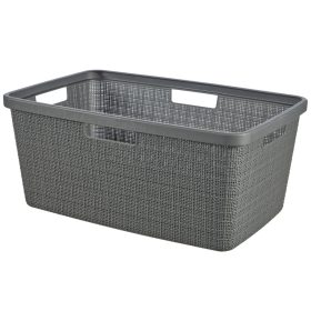 Curver Jute szennyeskosár 46L szürke