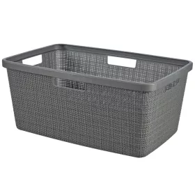 Curver Jute szennyeskosár 46L szürke