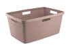 Curver Jute szennyeskosár 46L rózsaszín