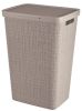 Curver Jute 58 l szennyestartó kosár fedéllel taupe