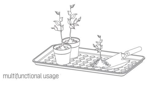 Prosperplast alátét DRY PAD antracit 71,6 cm