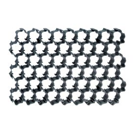 Prosperplast gyeprács PLANT fekete 60x40cm - 1,1 m2