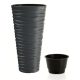 Prosperplast SAND SLIM virágcserép antracit 29,6 cm