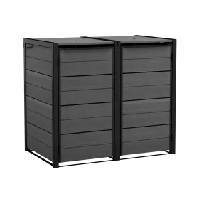   Kerti tároló Keter Hide Away 2x 240 l-es kukákhoz, szürke