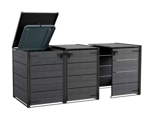 Keter Hide Away kerti láda-  bővítő modul a 240l-es szemetes tárolóhoz