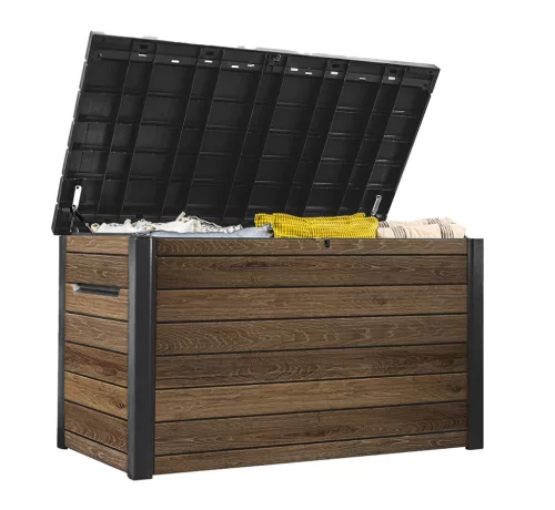 Kert láda Keter Deco 870 l diófa színü
