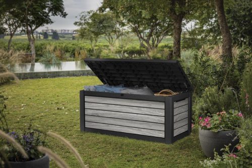 Kerti tároló Keter Deco 630 l storm grey