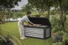 Kerti tároló Keter Deco 630 l storm grey