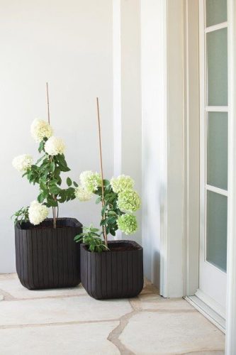 Keter Cube Planter M virágláda antracit