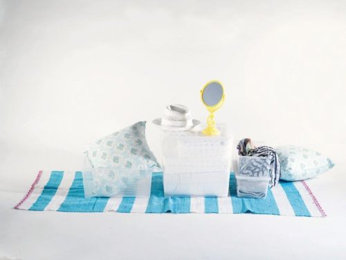 Curver textiltároló doboz 33 l – átlátszó