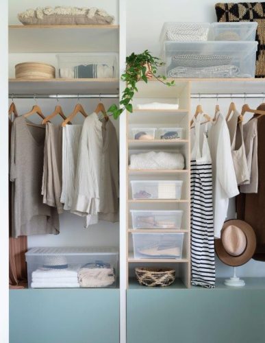 Curver textiltároló doboz 45 l – átlátszó