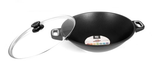 G21 Lagoon 36cm wok serpenyő fedővel