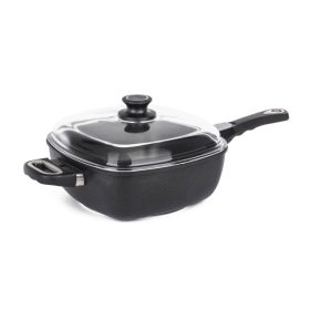   G21 Cook mély serpenyő fedéllel és levehető fogantyúval, 26 cm
