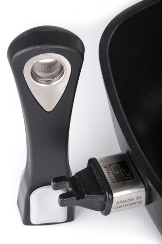 G21 Cook mély serpenyő fedéllel és levehető fogantyúval, 26 cm