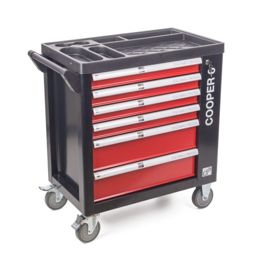 G21 Cooper 6 műhelykocsi, fekete-piros