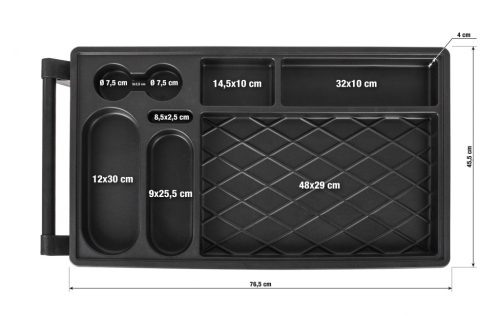 G21 Cooper 6 műhelykocsi, fekete-piros