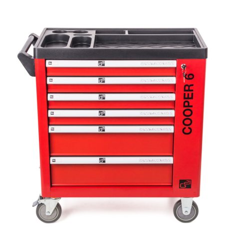 G21 Cooper 6 műhelykocsi, piros