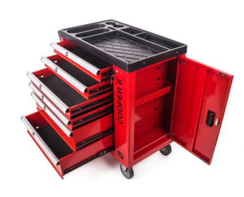 G21 Cooper 6 műhelykocsi, piros