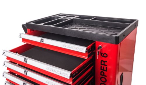 G21 Cooper 6 műhelykocsi, piros