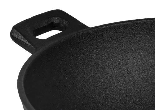 G21 Grillező szerszámok G21 wok grill serpenyő, öntöttvas