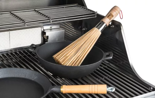 G21 Grillező szerszámok G21 wok grill serpenyő, öntöttvas