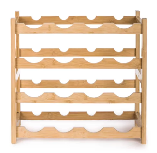 G21 borállvány 16 üvegre, bambusz