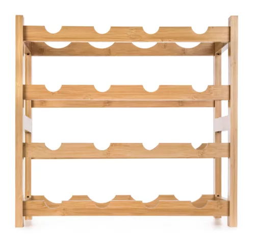 G21 borállvány 16 üvegre, bambusz