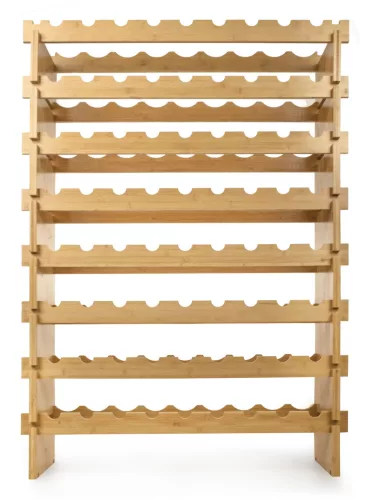 G21 borállvány 72 üvegre, bambusz