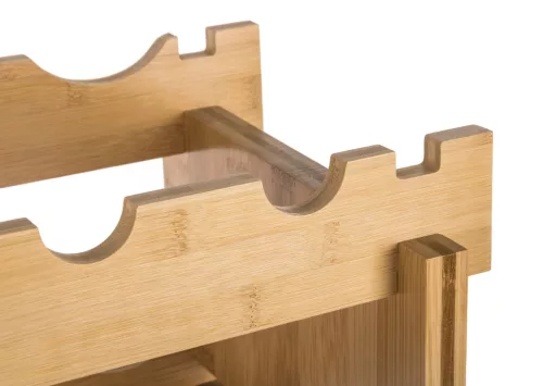 G21 borállvány 72 üvegre, bambusz