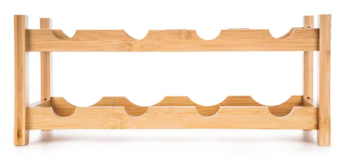 G21 borállvány 8 üvegre, bambusz