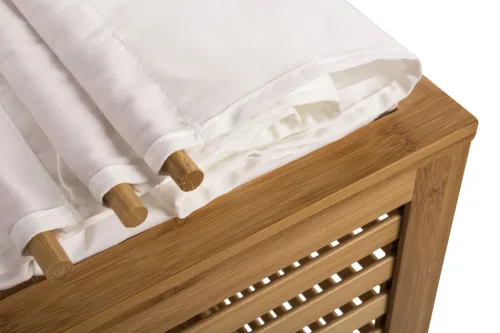 G21 szennyeskosár 80 l, bambusz