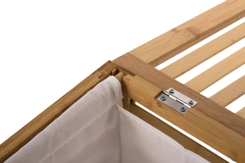 G21 szennyeskosár 80 l, bambusz