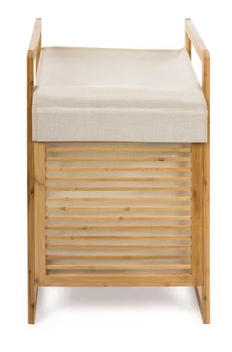 G21 szennyeskosár 55 l, bambusz