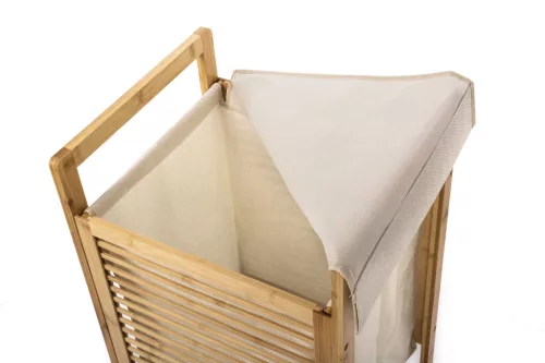 G21 szennyeskosár 55 l, bambusz