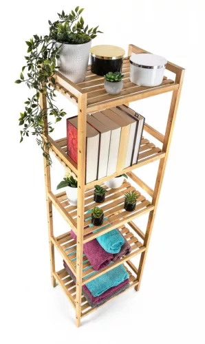 Bambusz polcálvány G21 5 polc