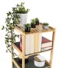 G21 bambusz fiókospolc 5 kosárral
