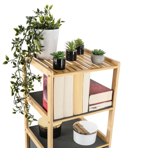 G21 bambusz fiókospolc 5 kosárral