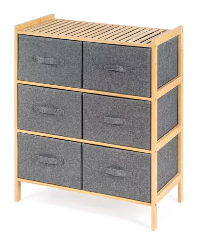 G21 bambusz állvány 6 kosárral