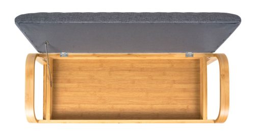 Cipőtartó állvány G21 90 x 33 x 50 cm, bambusz