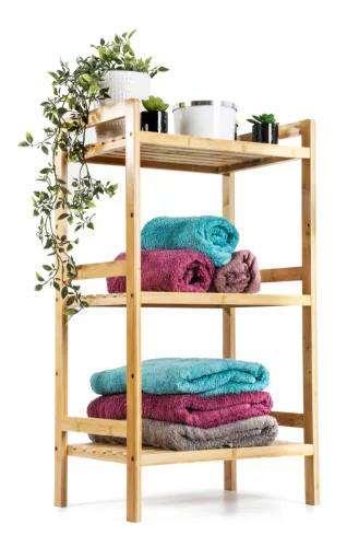 Bambusz polcállvány  G21 3 polc